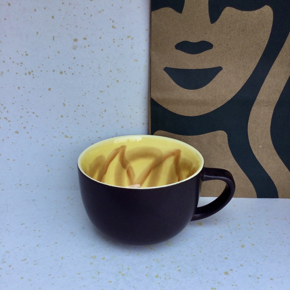 2012 Starbuck Mug Cup Bone China
Porcelaine Anglais Neuve Sunflower Yellow